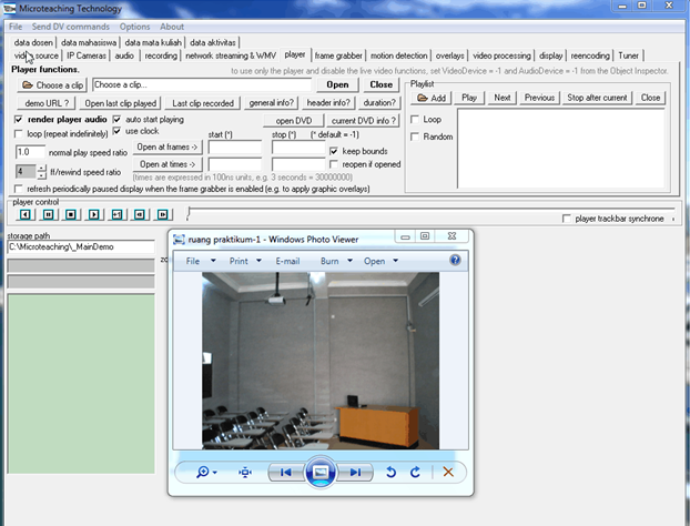 Tampilan Software